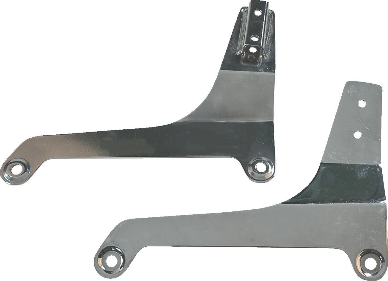 Drag Specialties Sissy Bar Side Plates For Harley Softail FLFB / FXBR 2018-2026