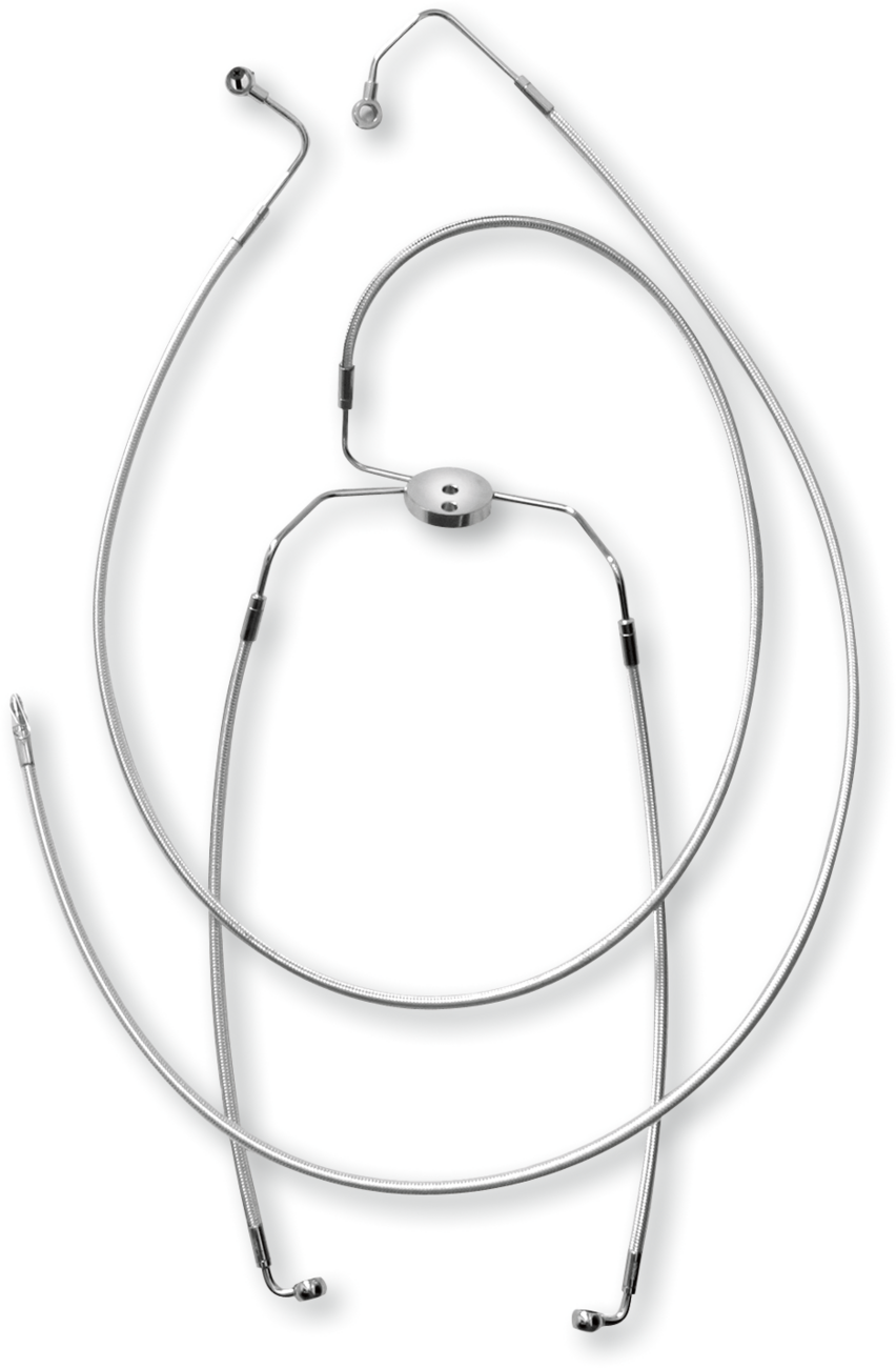 Designer Series Front Lower Brake Line Kit