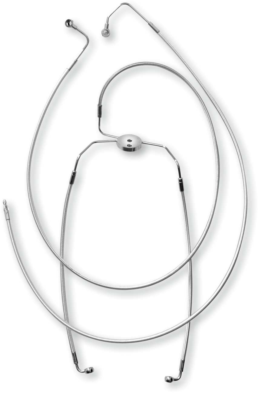 Magnum shielding Brake Line - Sterling Chromite II Harley Davidson