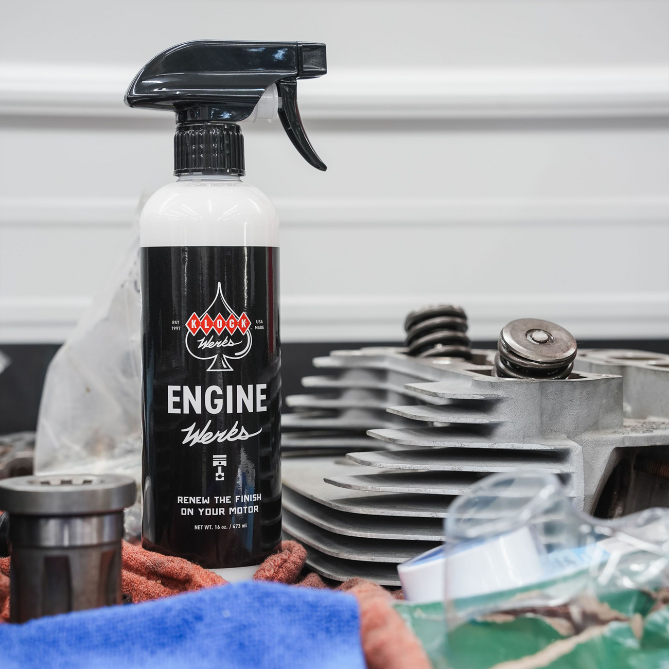 Klock Werks Engine Works Motor Cleaner