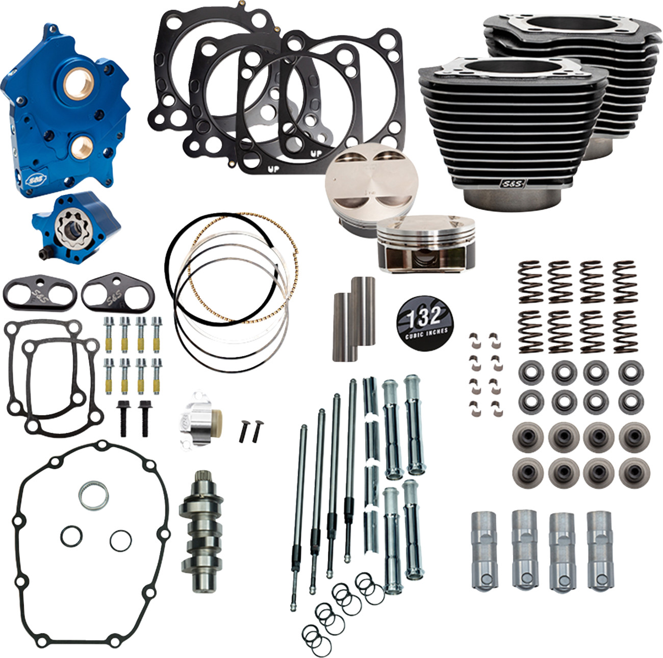 S&S Cycle 132" Power Pack For Harley Milwaukee-Eight 2017-2026