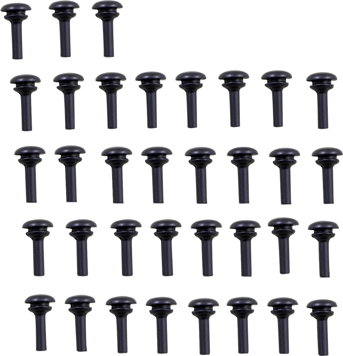 Arlen Ness Replacement Rubber Inserts For Ness-MX Floorboards