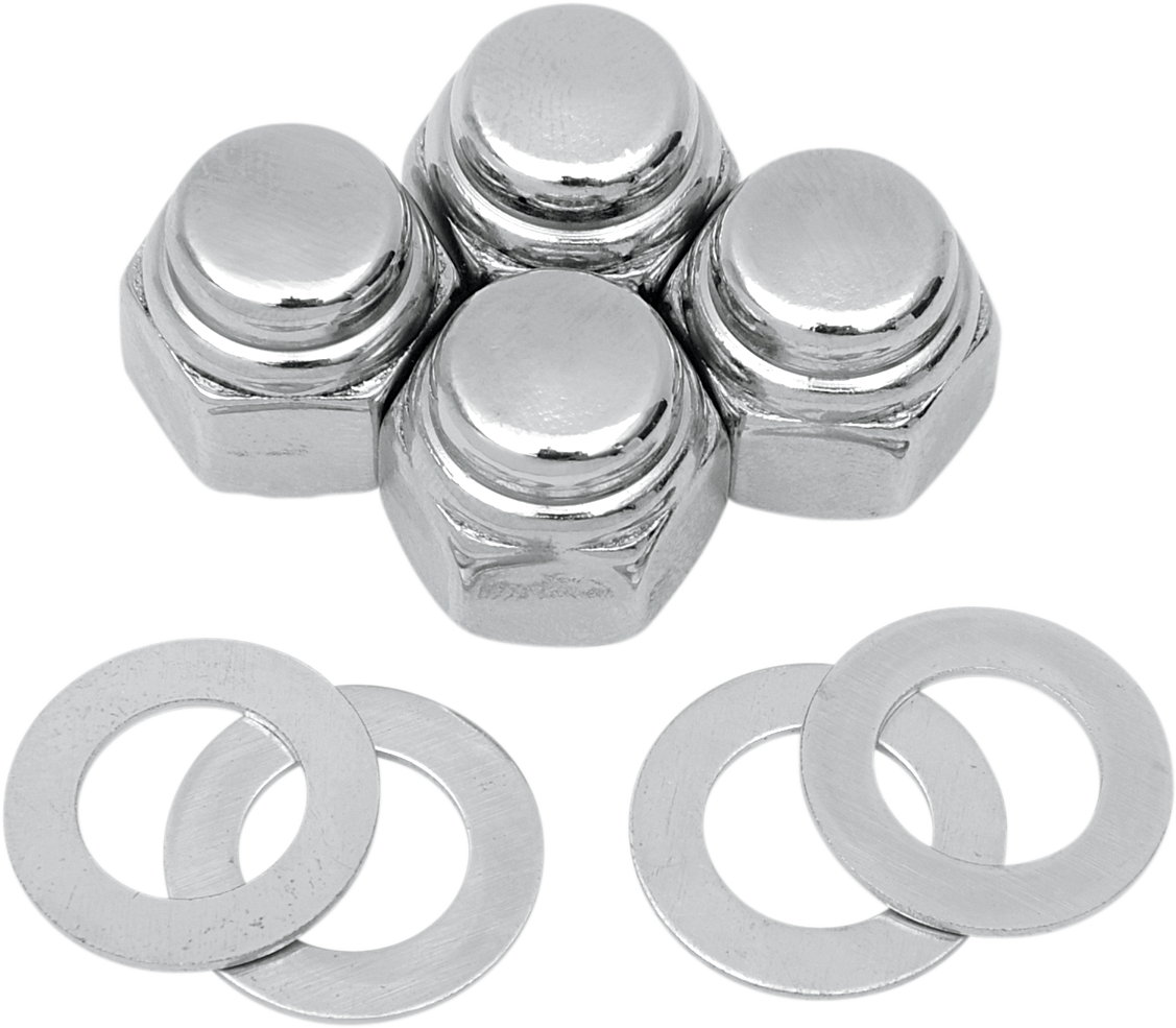 COLONY Chrome Cap Nut Kit