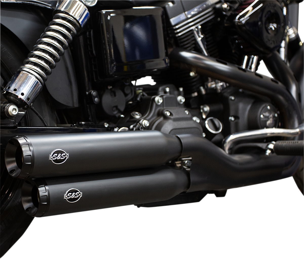 S&amp;S CYCLE Grand National Slip-On Mufflers