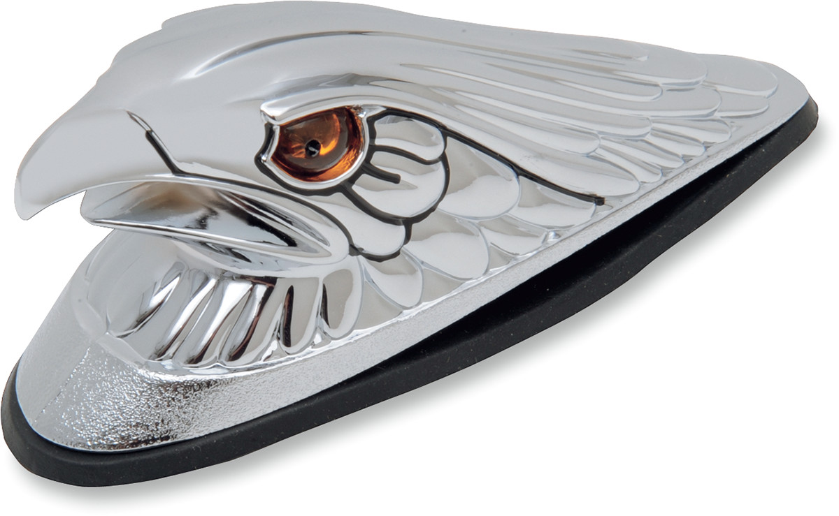 Drag Specialties Eagle Head Front Fender Ornament
