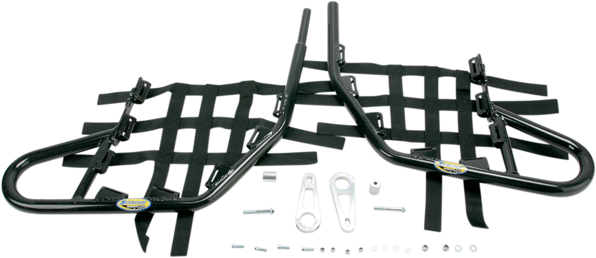 Motorsport products Nerf Bars - TRX250R - Black 1986-1989 Honda TRX250R