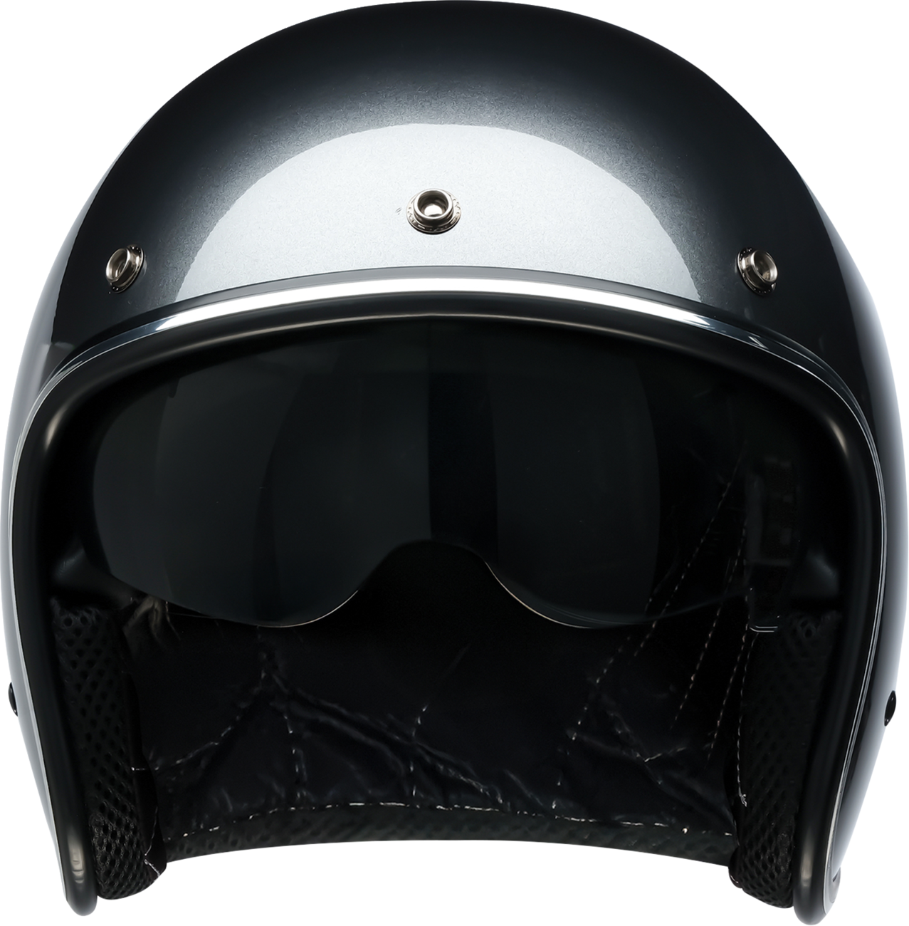 Z1R Grimlock Solid Helmet — Silver