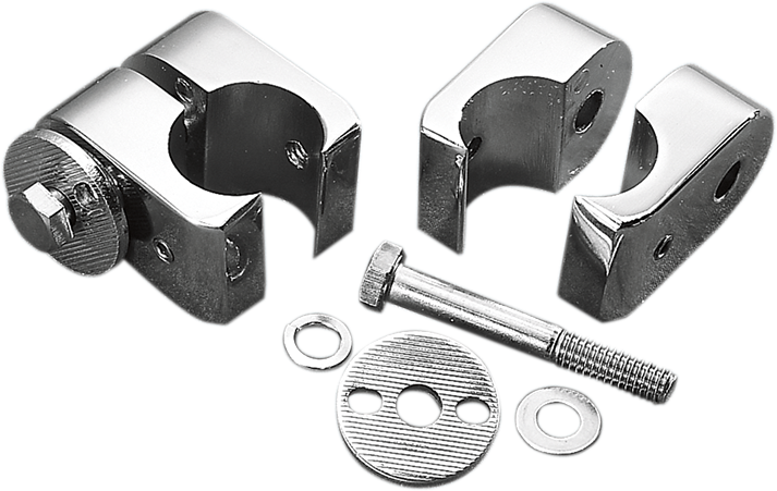 Drag specialties Universal Engine Guard Clamps - Chrome - 1"