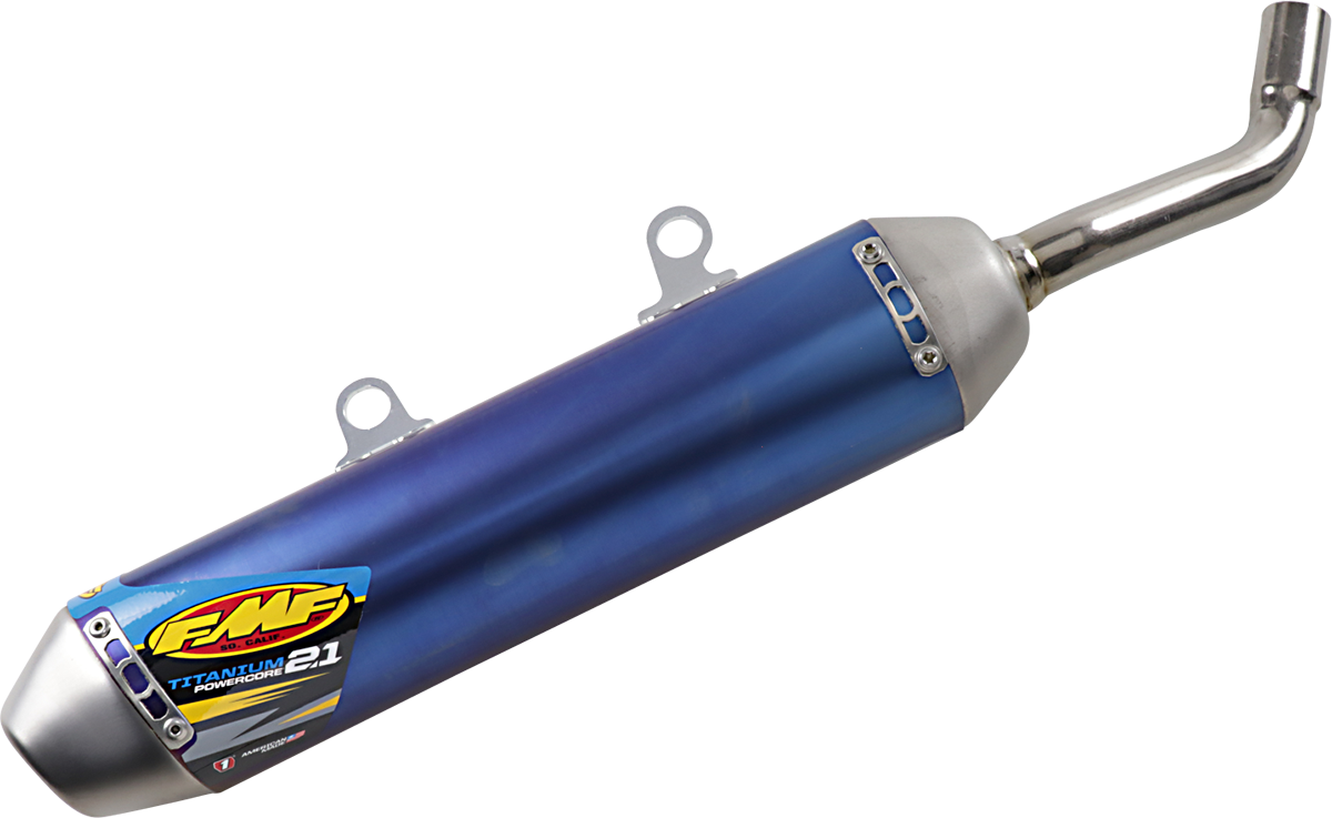 Fmf Powercore 2.1 Muffler - Titanium Husqvarna/KTM/Gas Gas