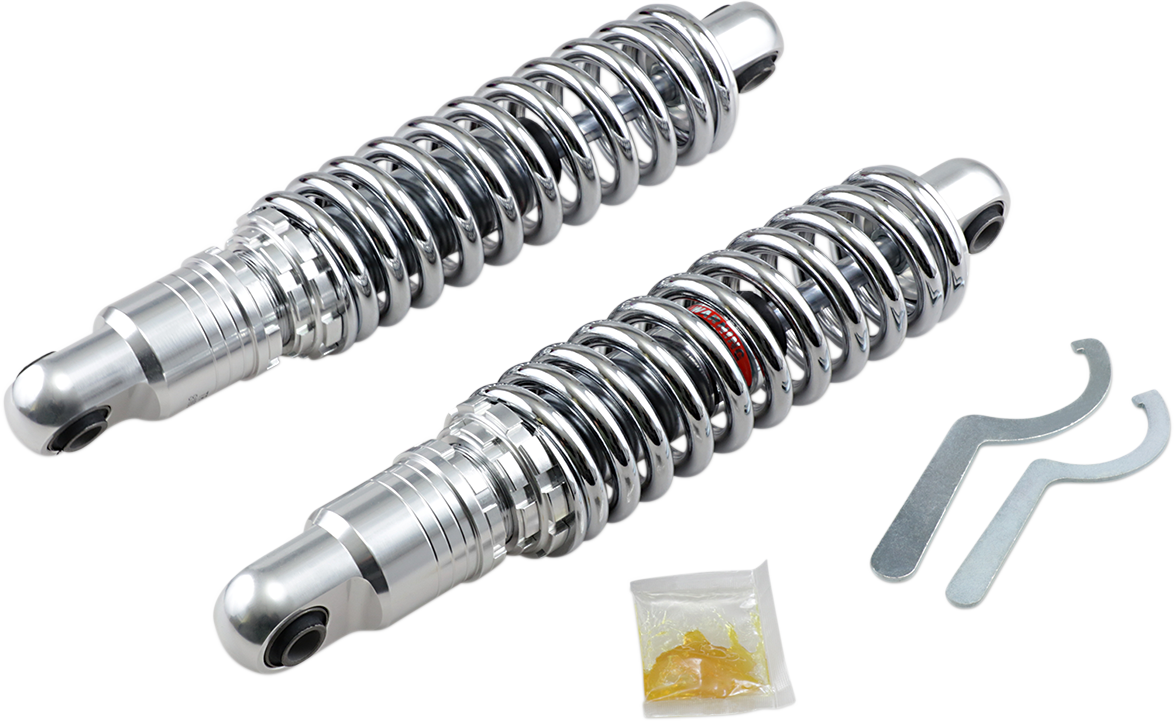 Drag specialties shocks Premium Ride-Height Adjustable Shocks - Chrome - Heavy Duty - 13" Harley Davidson