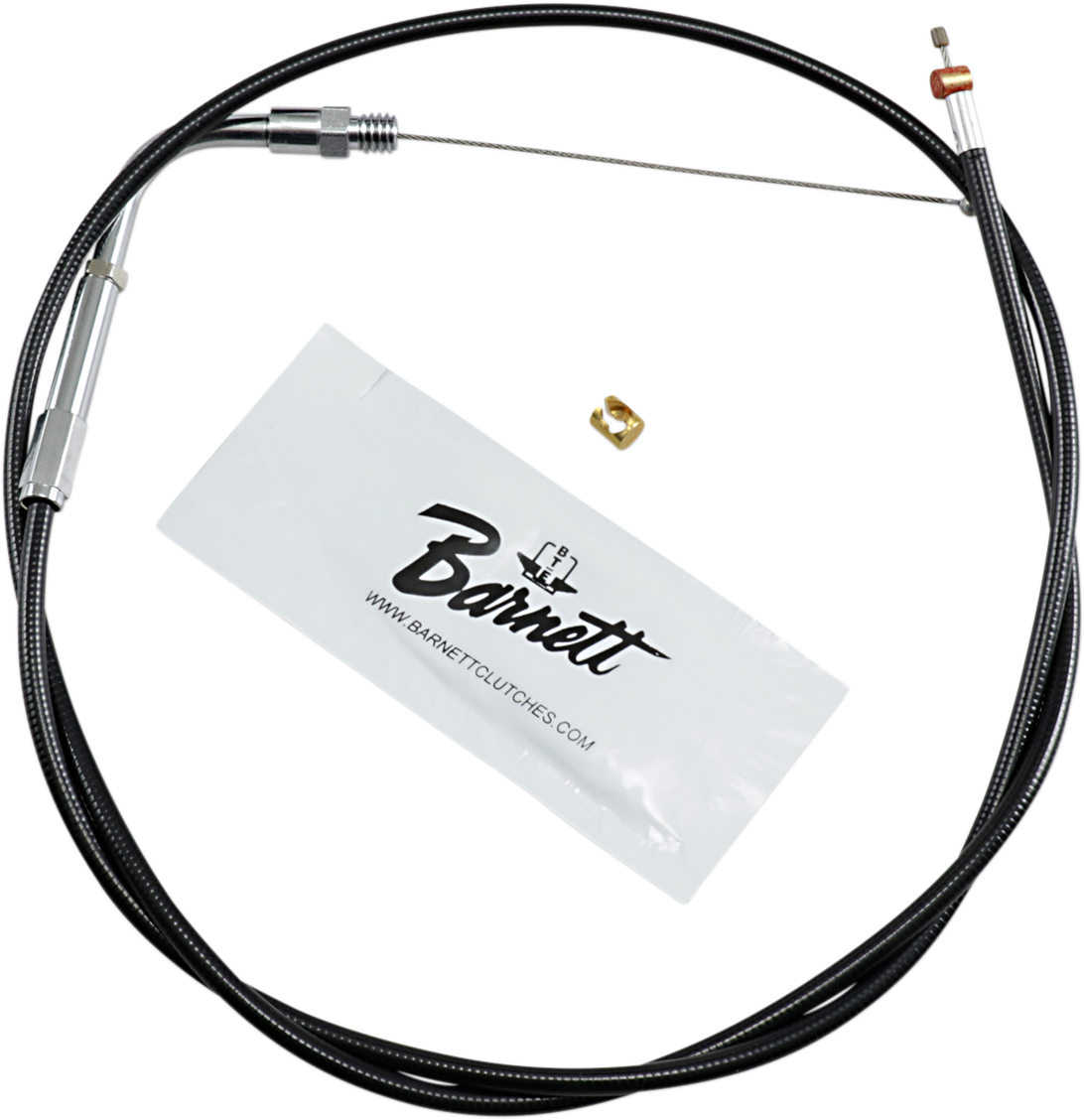 BARNETT Black Vinyl Throttle/Idle Cable