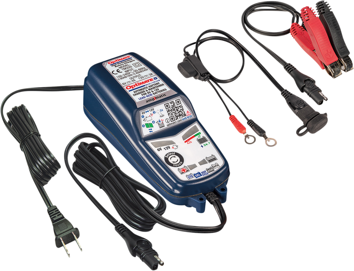 Optimate™ 5 Select Silver Battery Charger