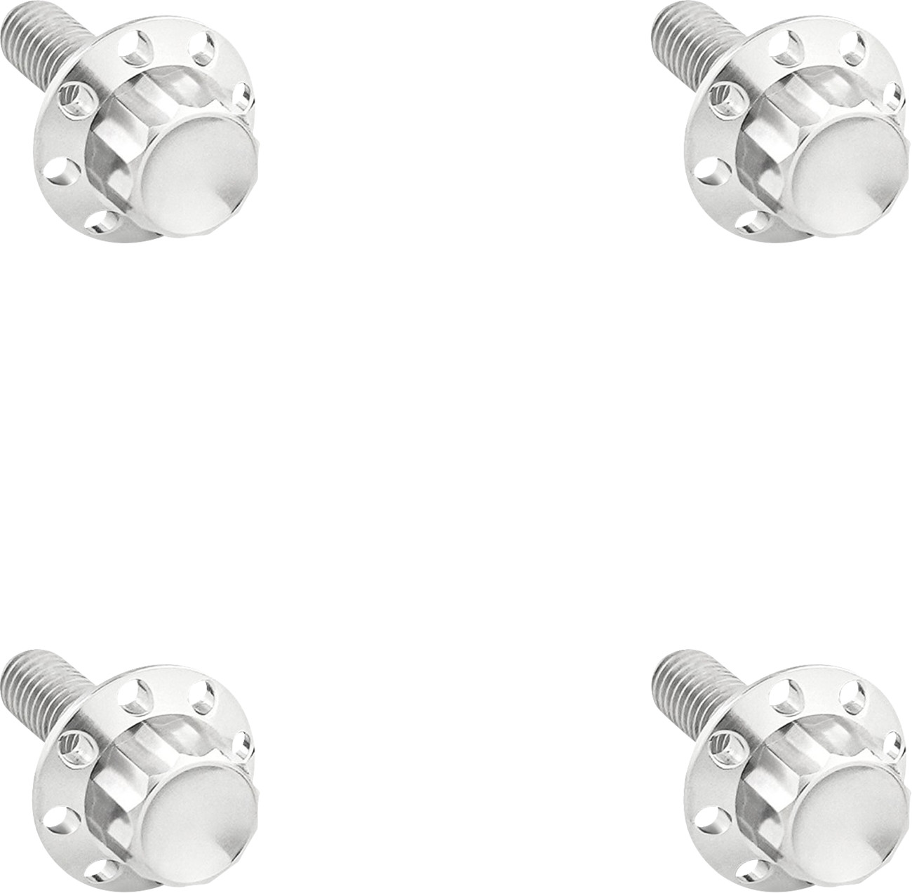 Arlen Ness 12-Point Titanium Windshield Hardware Kit For Harley FLHX 2023-2026
