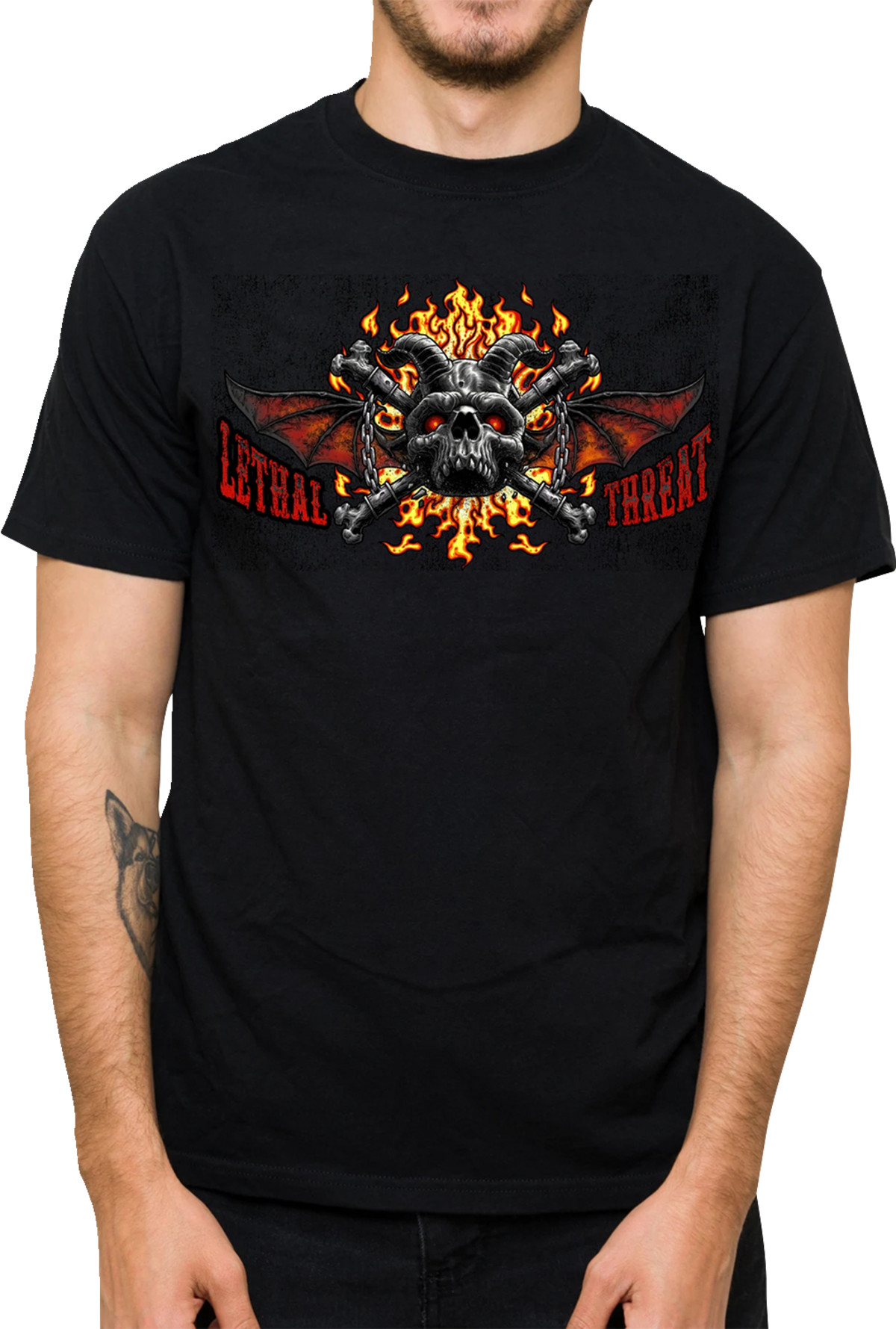 LETHAL THREAT Hell Was Full T-Shirt