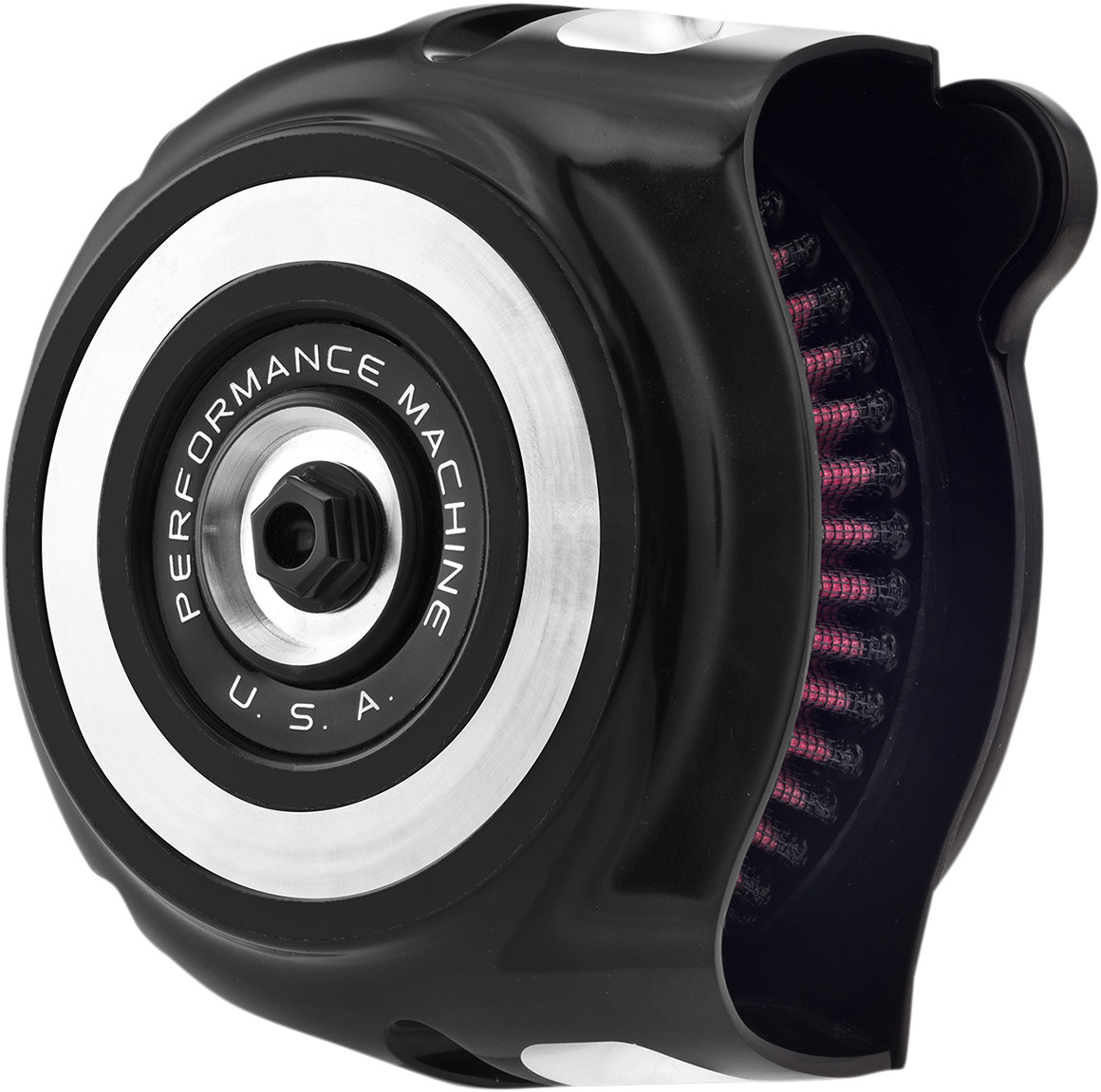 Performance Machine Vintage Air Cleaner For Harley Milwaukee Eight 2017-2025