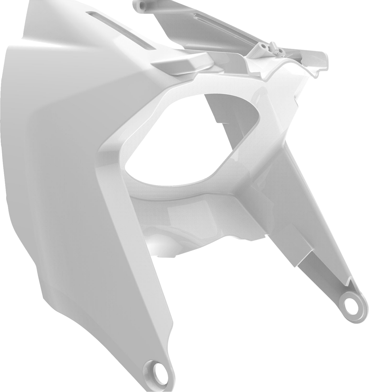 Polisport Airbox Cover With Side Panel - OEM White 2016-2022 KTM 65 SX