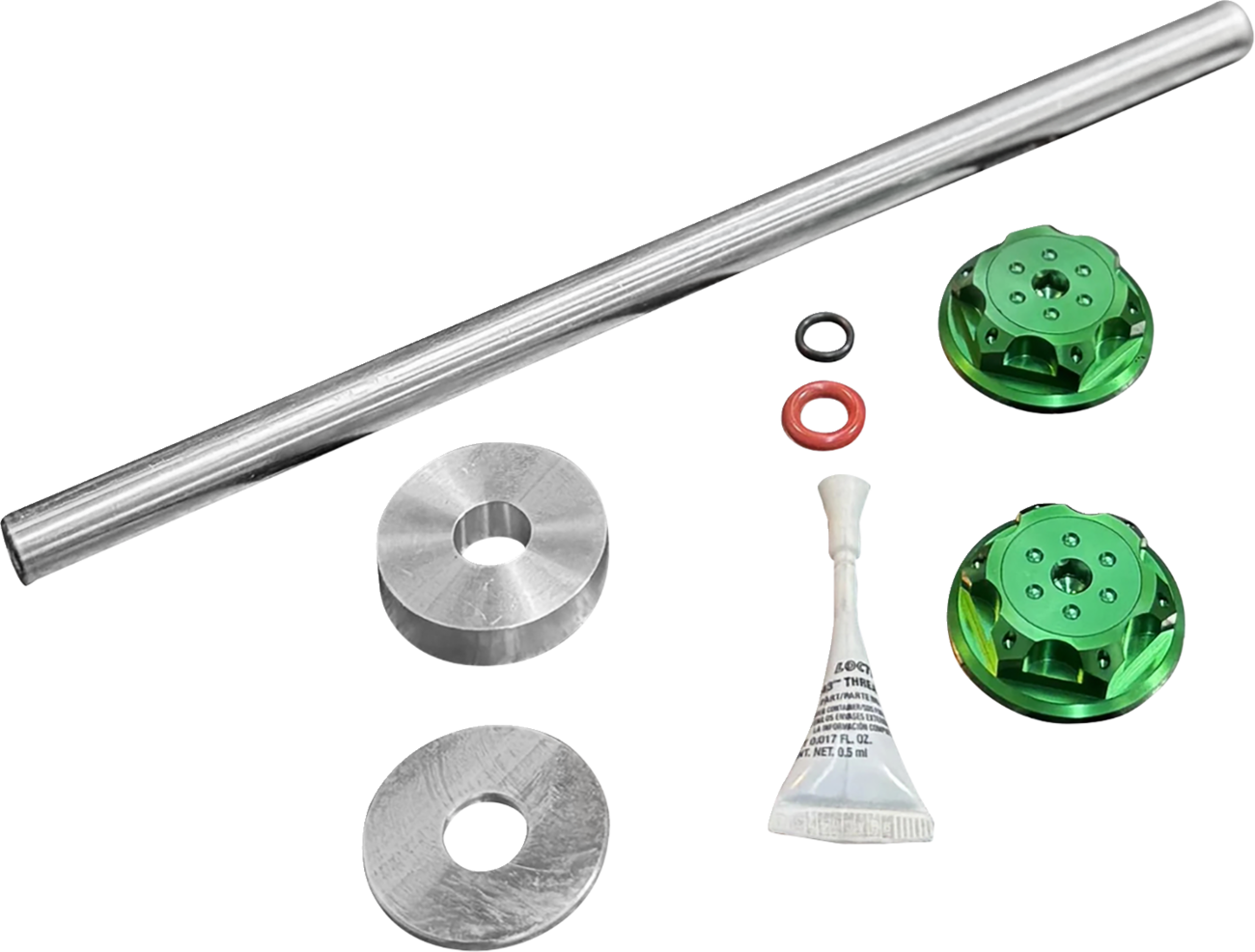 PAUL YAFFE BAGGER NATION Standard Turret Front Axle Cover Kit for Y-Axle Rod