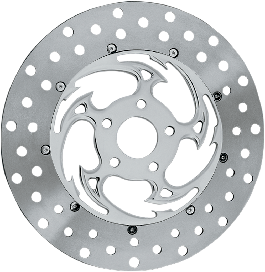 RC Components Savage Front Left 13" Floating Brake Rotor 00-19 Harley Touring