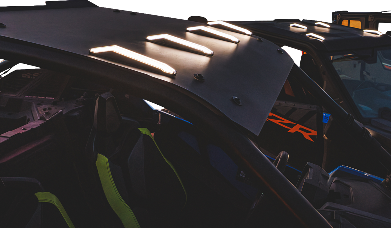 Ravek Apex Lights™ - Running - White - RZR Pro R Polaris