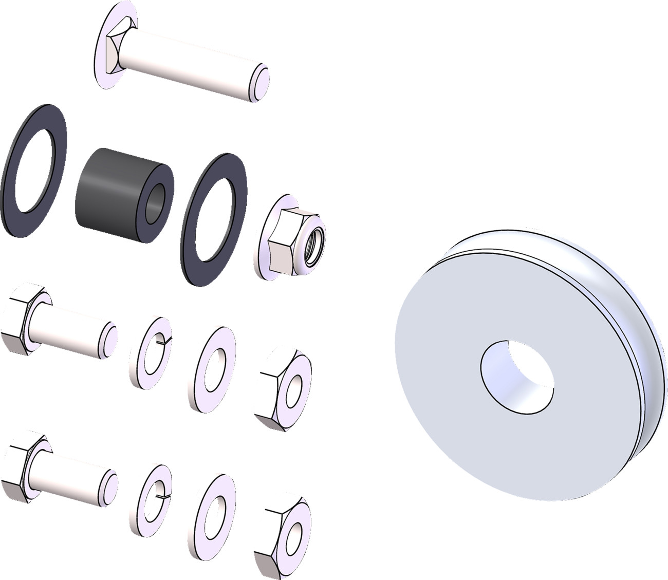 KFI Manual Lift Pulley