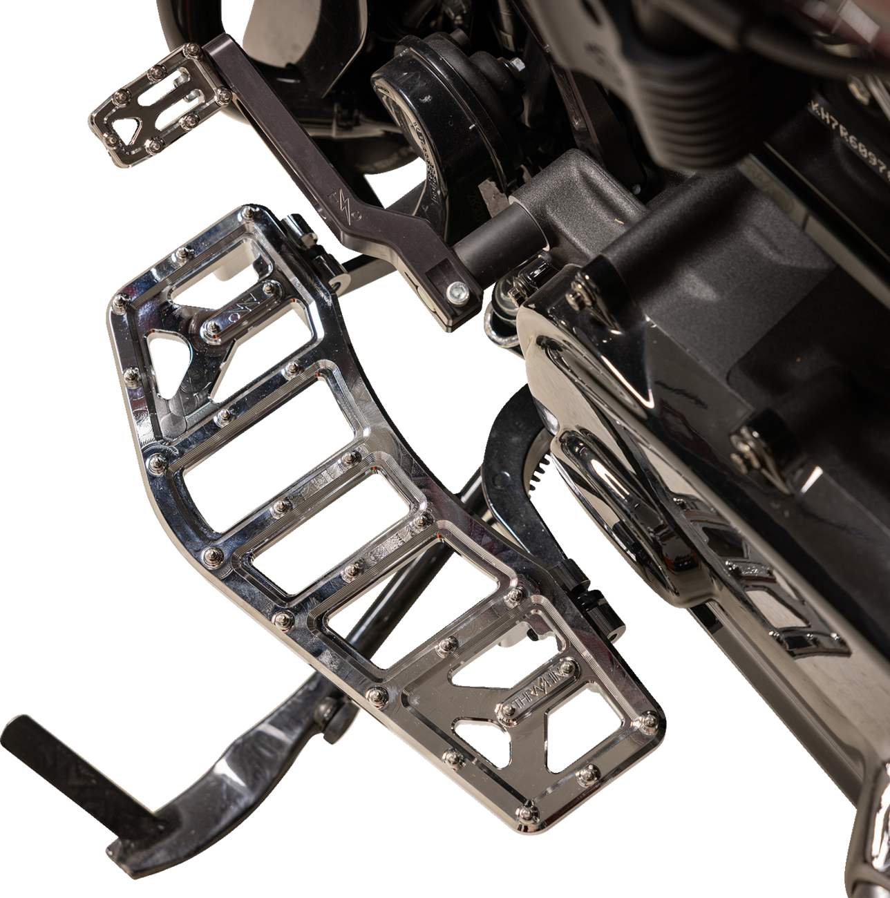 Thrashin supply co. Aggressor Floorboards - Chrome Harley Davidson