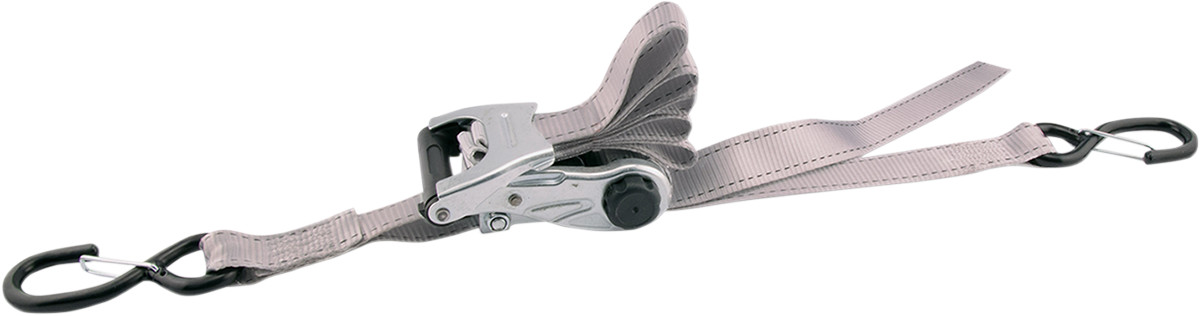 ERICKSON Ratchet Tie-downs with Web Clamps and Safety Hooks