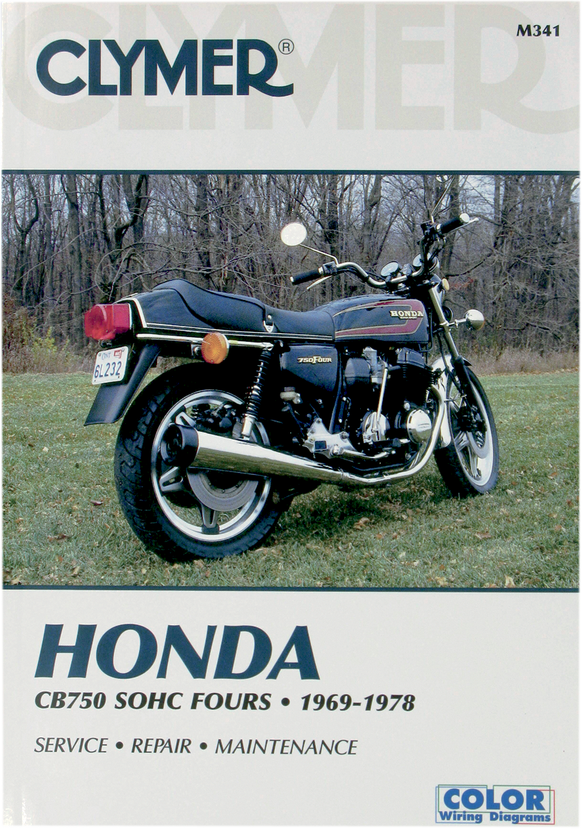 CLYMER Motorcycle Repair Manual — Honda