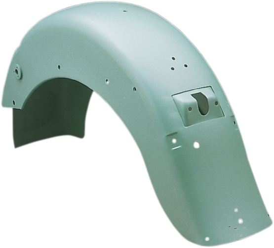Drag specialties Smooth Rear Fender - with Taillight/Turn Signal Mount - Steel Harley Davidson