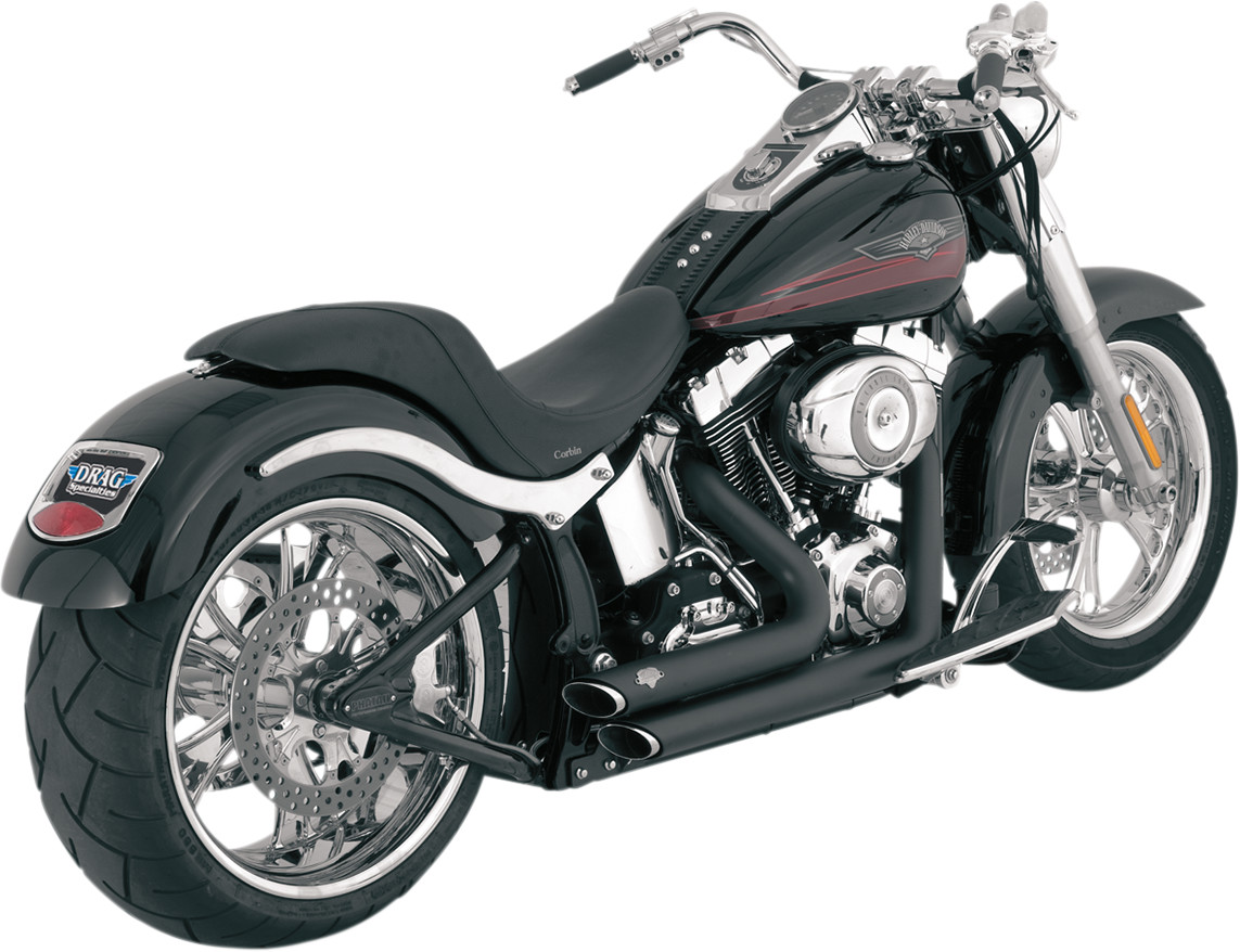Vance & Hines Shortshots Staggered Exhaust For Harley Softail 1986-2009