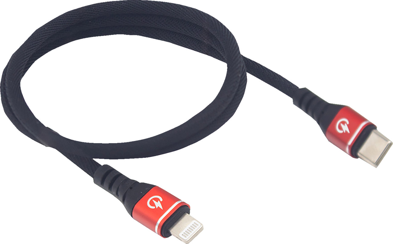 RidePower Male USB-C To Lightning Phone Charging Cable