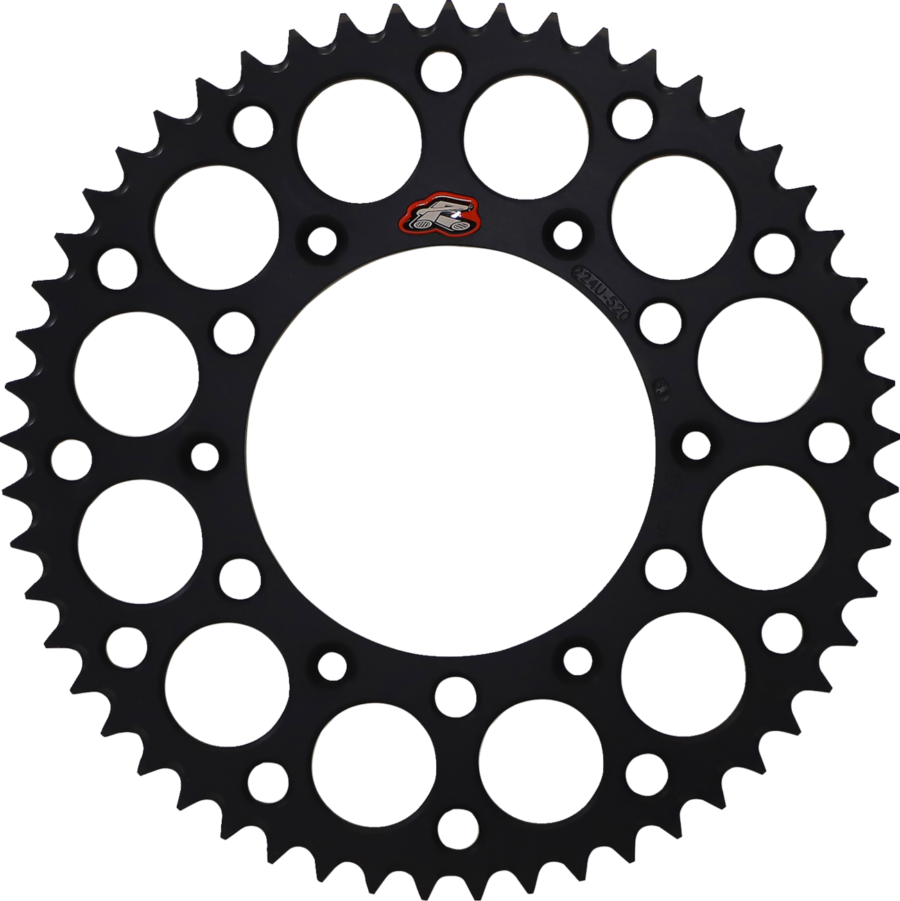 Renthal Rear Sprocket - Aluminum - 53 Tooth - Black - KTM/Husqvarna/Gas Gas 53T