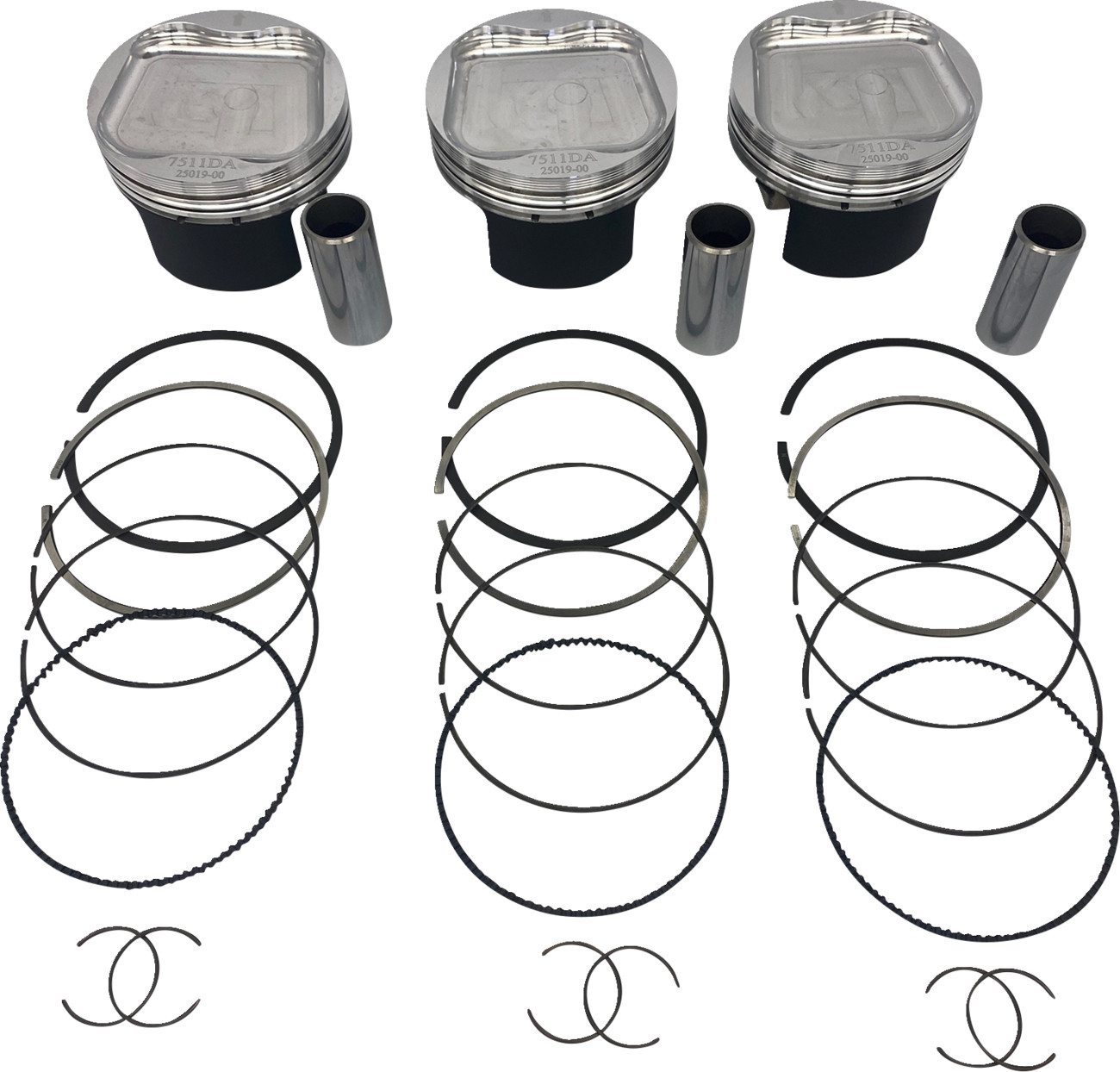 WOSSNER Piston Kit for 4 Stroke