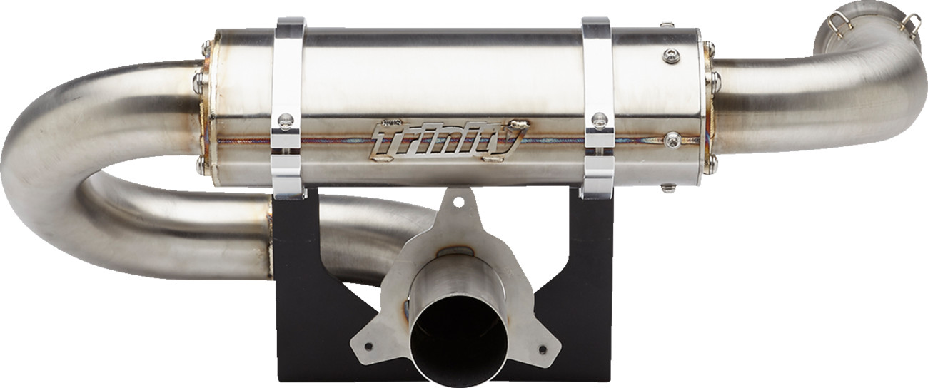 TRINITY RACING Center Exit Slip-On Muffler