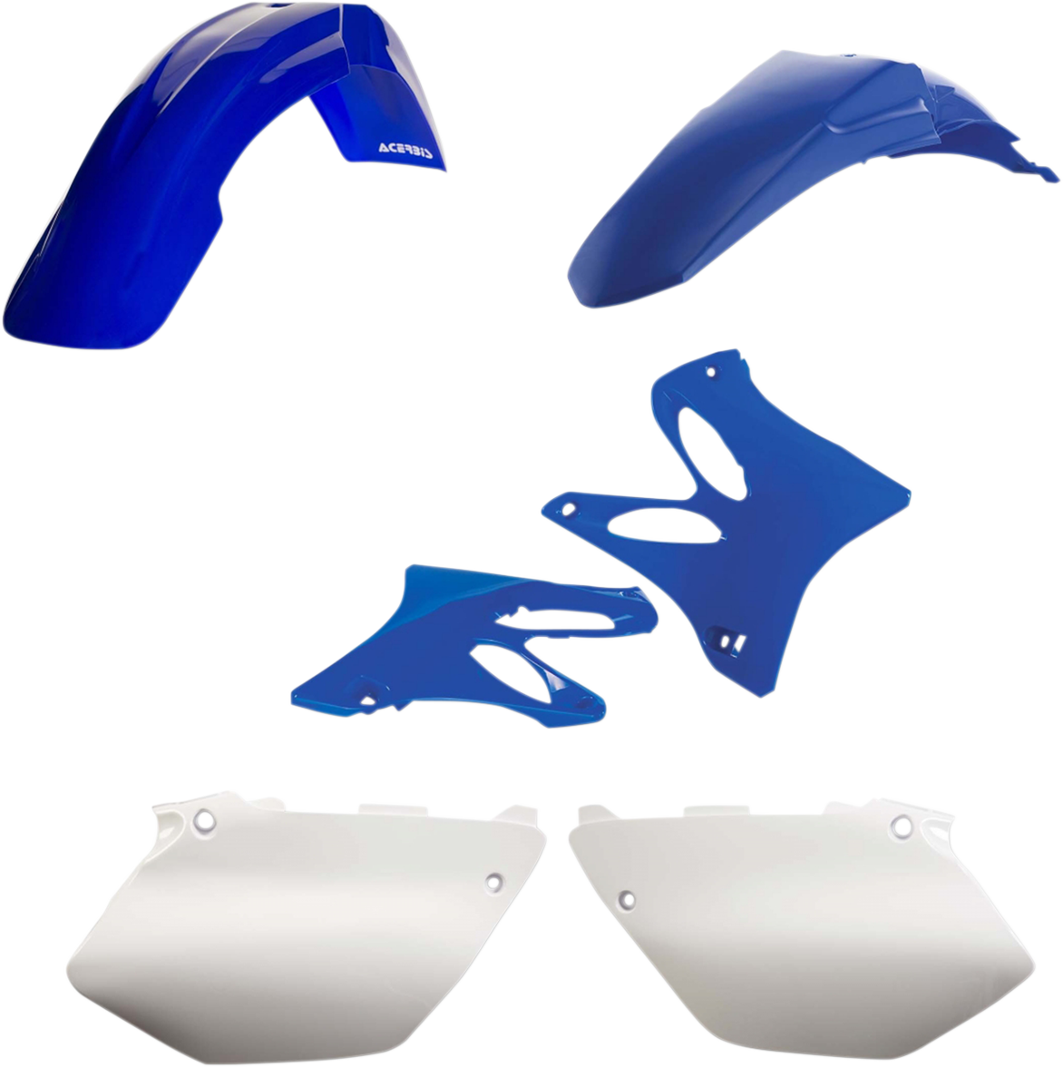Acerbis Standard Body Kit - '05 OEM Blue/White - YZ 125/250 '02--'05 2002-2005 Yamaha YZ250 / 2002-2005 Yamaha YZ125