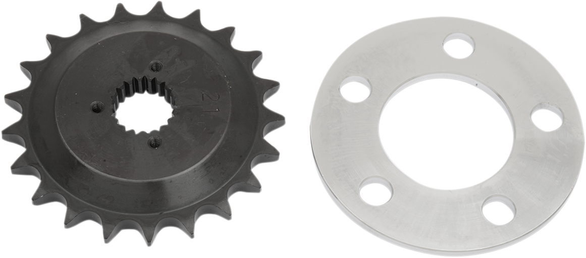Drag specialties Offset Sprocket Kit - 21-Tooth Harley Davidson 21T