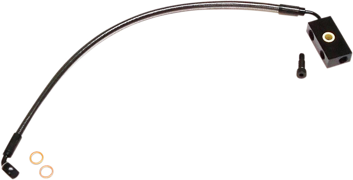 MAGNUM SHIELDING Designer Series Front Lower Brake Line Kit