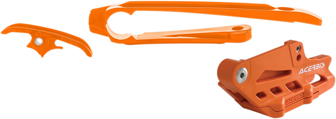 Acerbis Chain Guide and Slider Kit - KTM - Orange