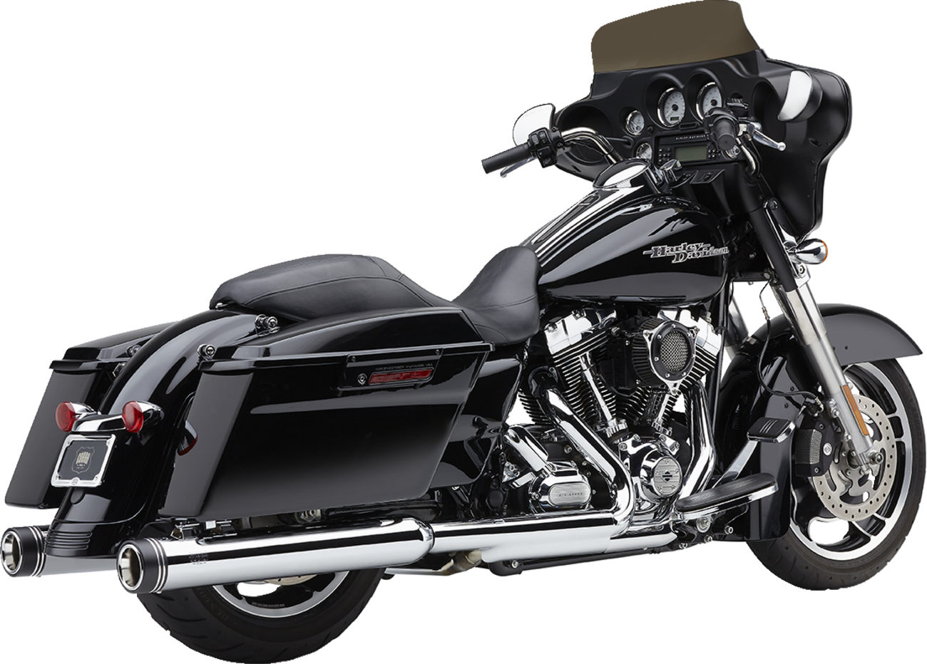 Cobra 4" Neighbor Haters® Series Mufflers - Chrome Harley Davidson