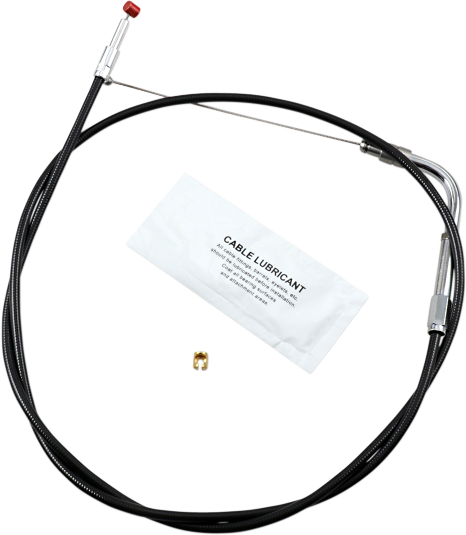 BARNETT Black Vinyl Throttle/Idle Cable