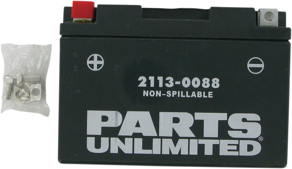 Parts unlimited AGM Battery - YT9B-4/YT9B-BS Yamaha/Honda