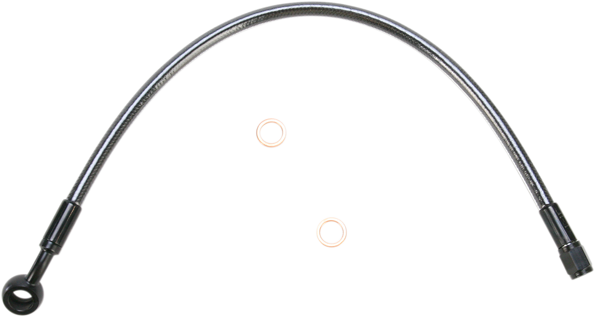 Designer Series Braided Non-ABS Front Brake Line Kit