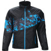 PIVOT 7 INSULATED JACKET - CAMO BLACK/BLUE