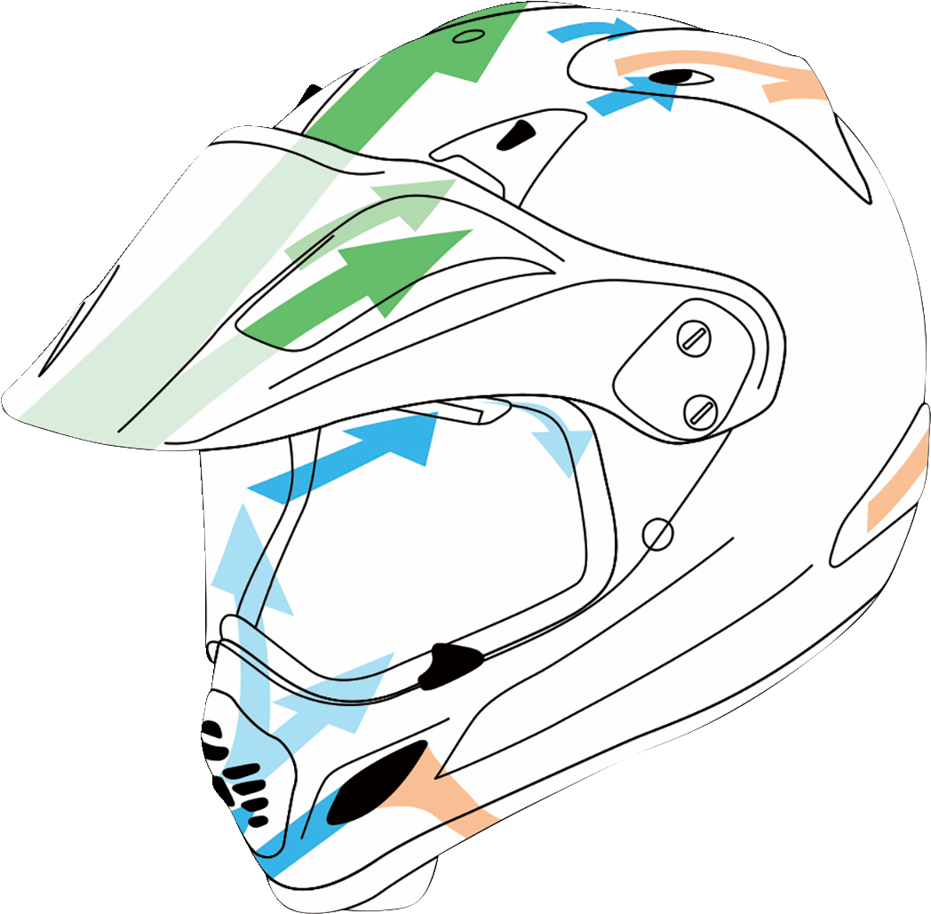 Arai helmets XD-4 Africa Twin Helmet