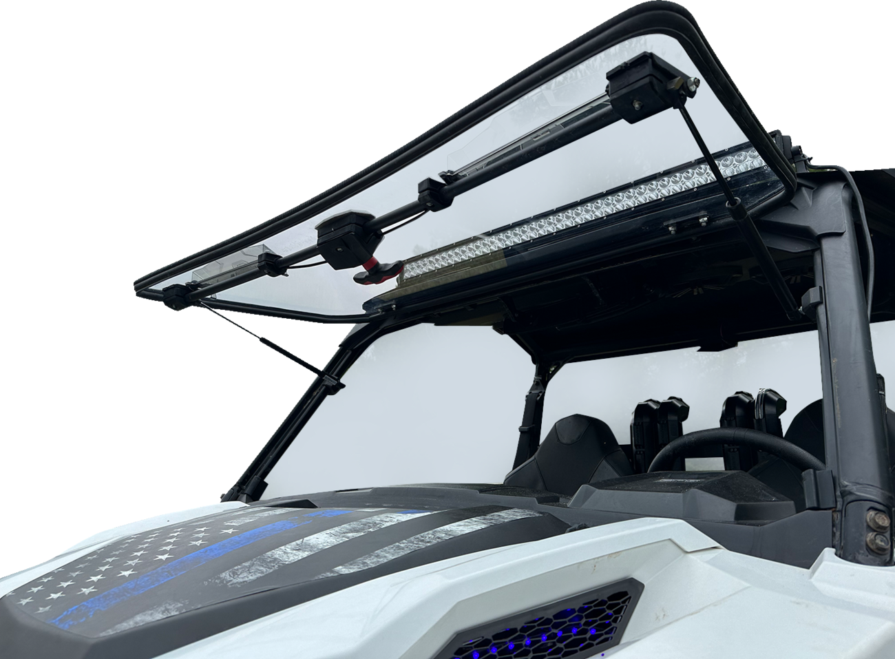 SEIZMIK Flip-Up Windshield with Vents