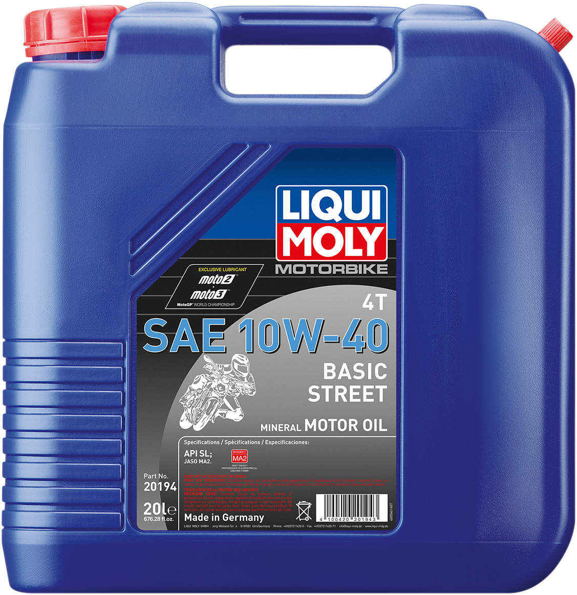LIQUI MOLY Basic Street 4T Engine Oil