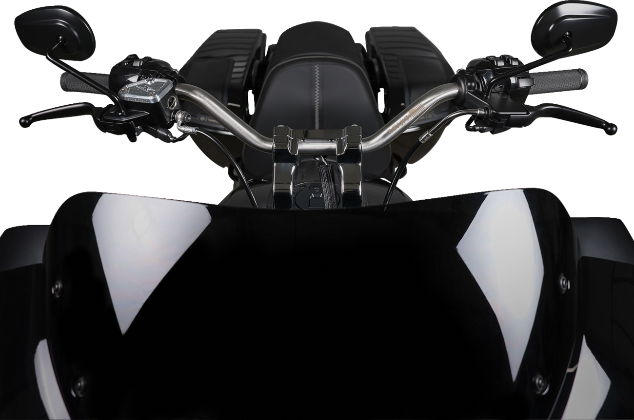 Thrashin supply co. 1" Handlebar - Mid Bend - Stainless Steel Harley Davidson