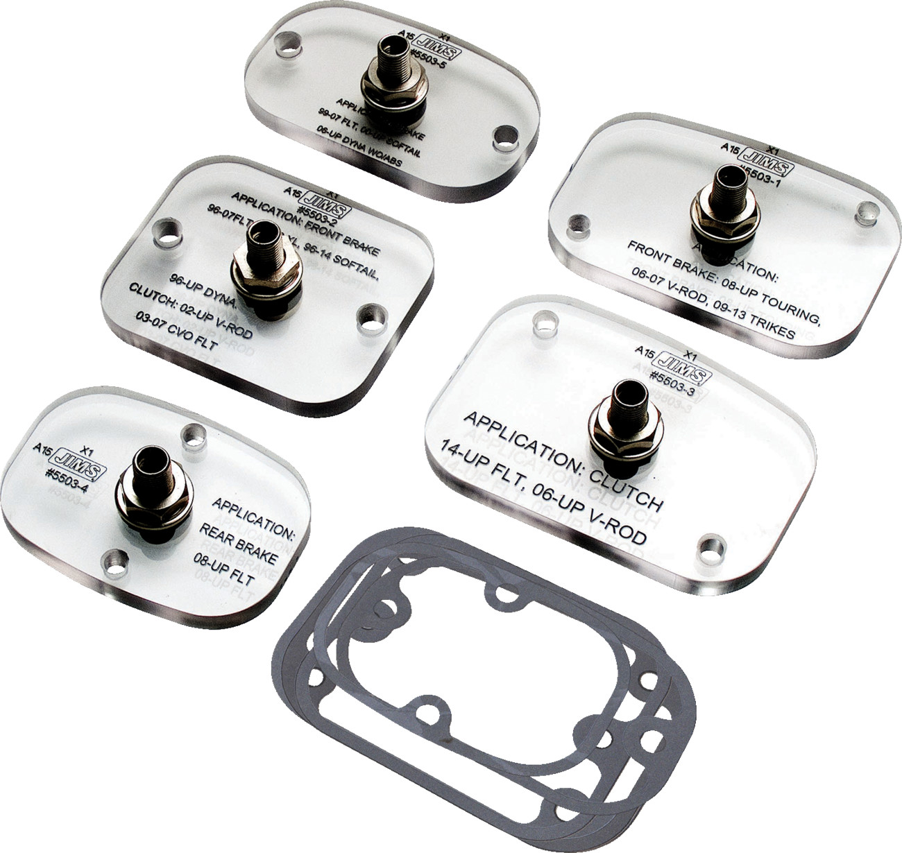 Jims Complete Master Cylinder Bleeder Kit For Harley 1996-2026