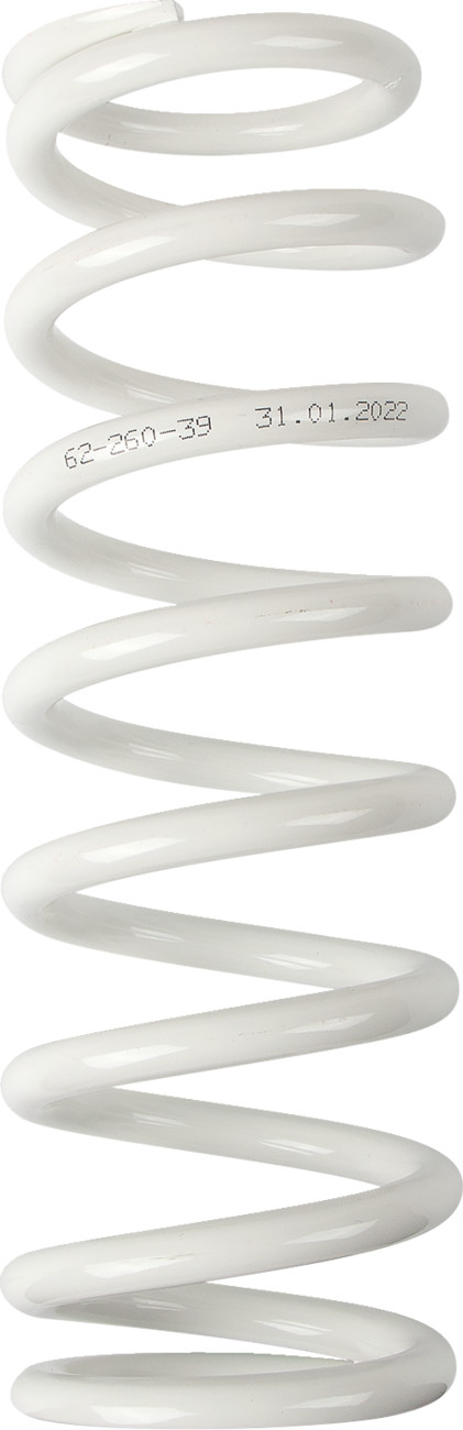 Moose offroad Shock Spring - 63 mm OD - 39 n/mm - White Husqvarna/KTM/Gas Gas