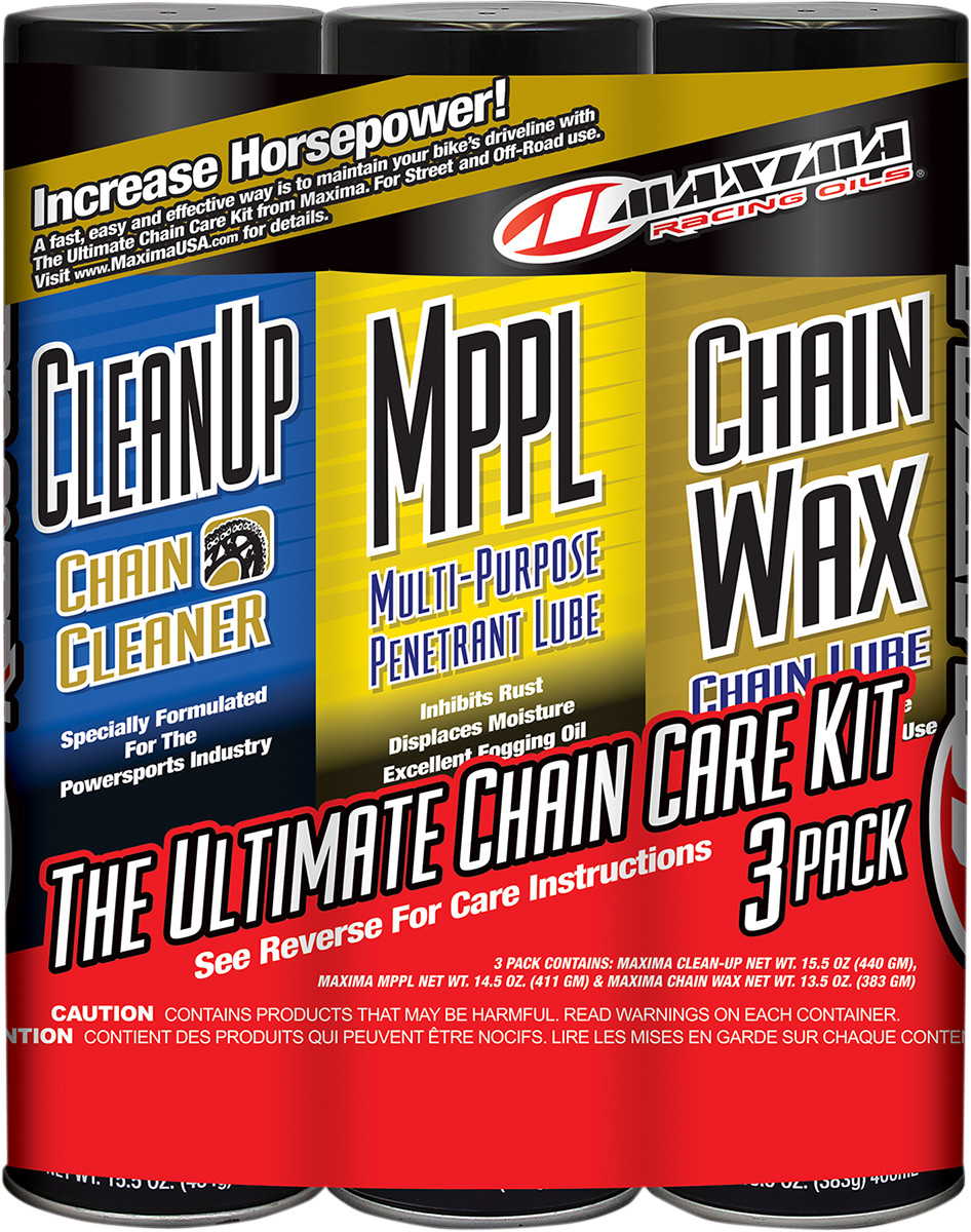Maxima The Ultimate Chain Care Kit