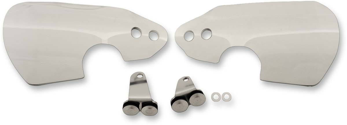 Memphis shades Handguards - Ghost - Dyna/Softail/Touring Harley Davidson
